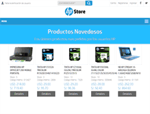 Tablet Screenshot of hpstoreperu.com